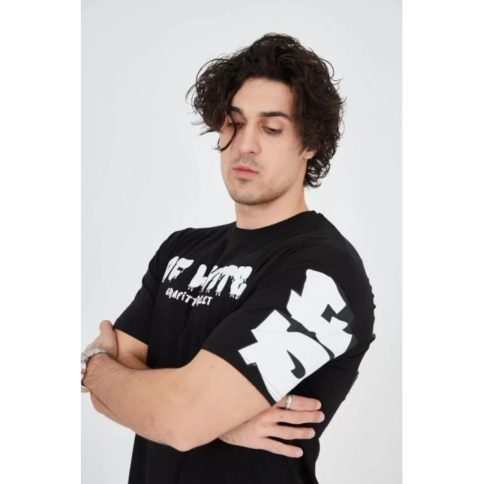 Erkek 24/1 Penye Baskılı Thirt  iyah