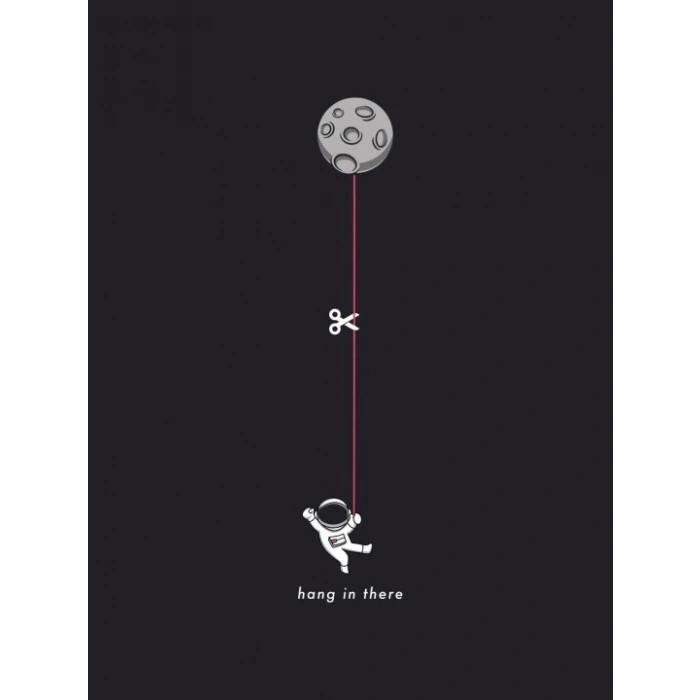 Erkek Baskılı Oversize Tshirt  iyah