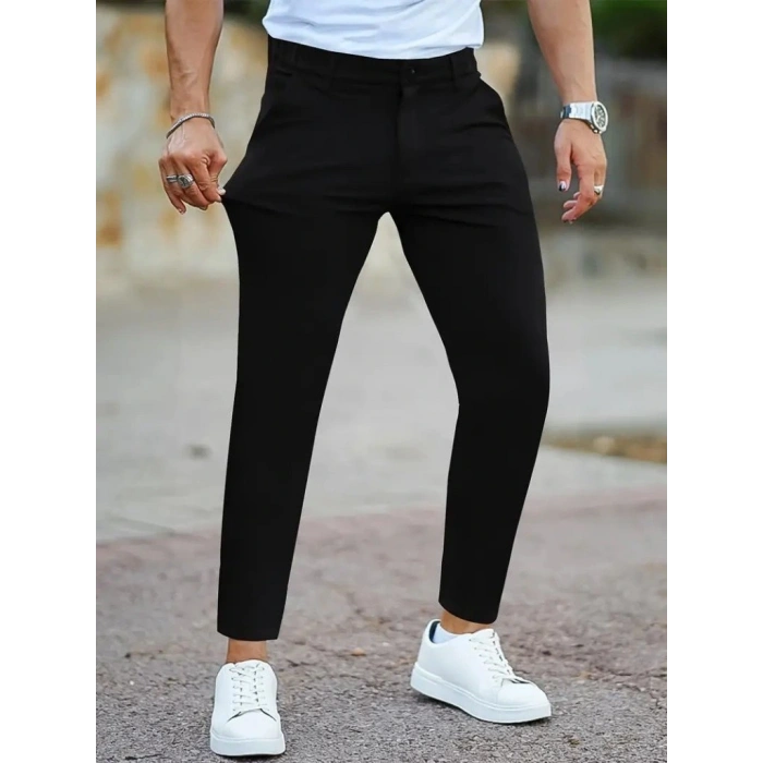 Erkek Cepli limfit Atlas Pantolon