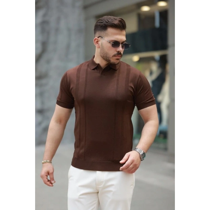 Erkek Hemşire Yaka Kısa Kollu Tişört