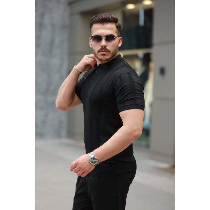 Erkek Hemşire Yaka Kısa Kollu Tişört