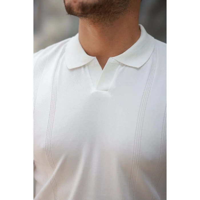 Erkek Hemşire Yaka Kısa Kollu Tişört