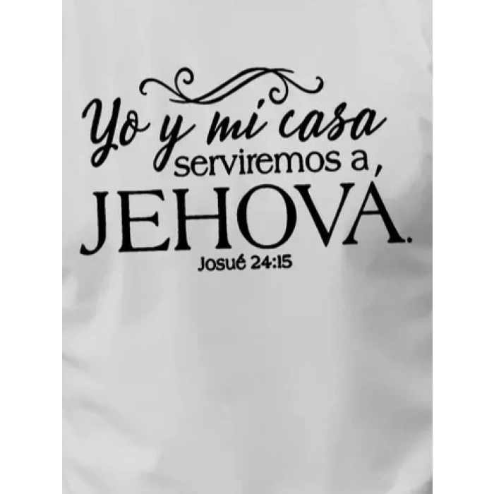 Erkek Jehova Baskılı Süprem Tshirt
