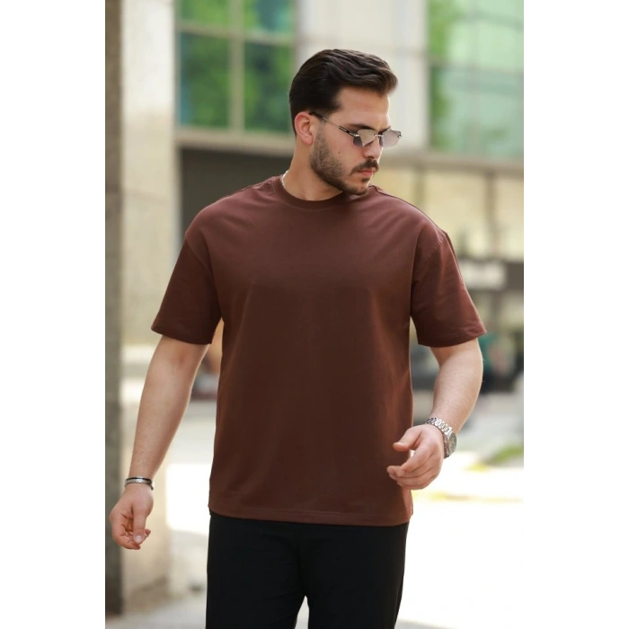 Erkek Kısa Kollu Basic Oversize Tshirt
