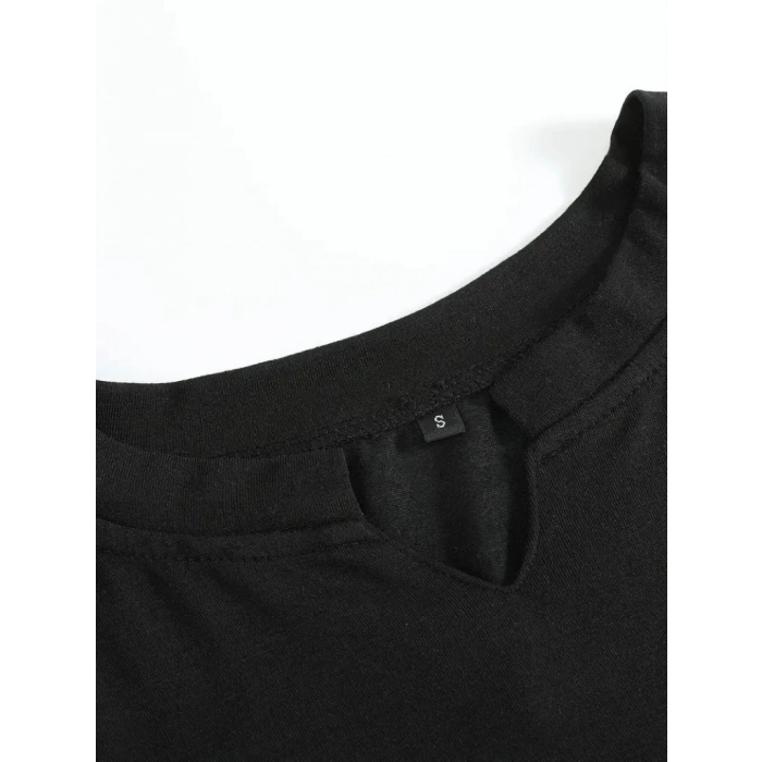 Erkek Kısa Kollu V Yaka Süprem Tshirt