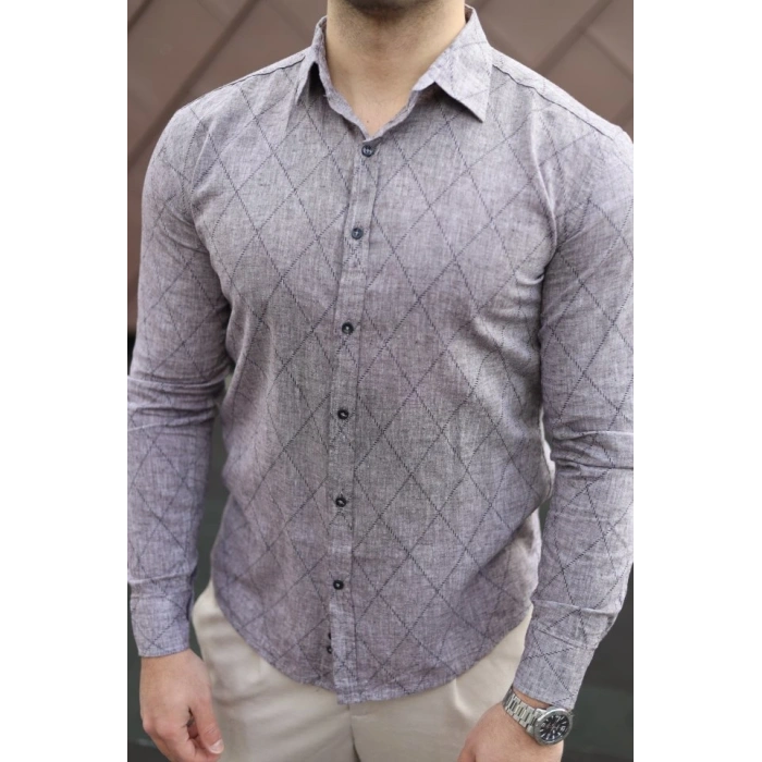 Erkek şamre Kumaş Gömlek