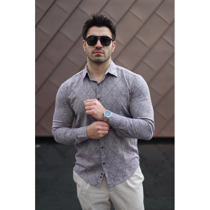 Erkek şamre Kumaş Gömlek