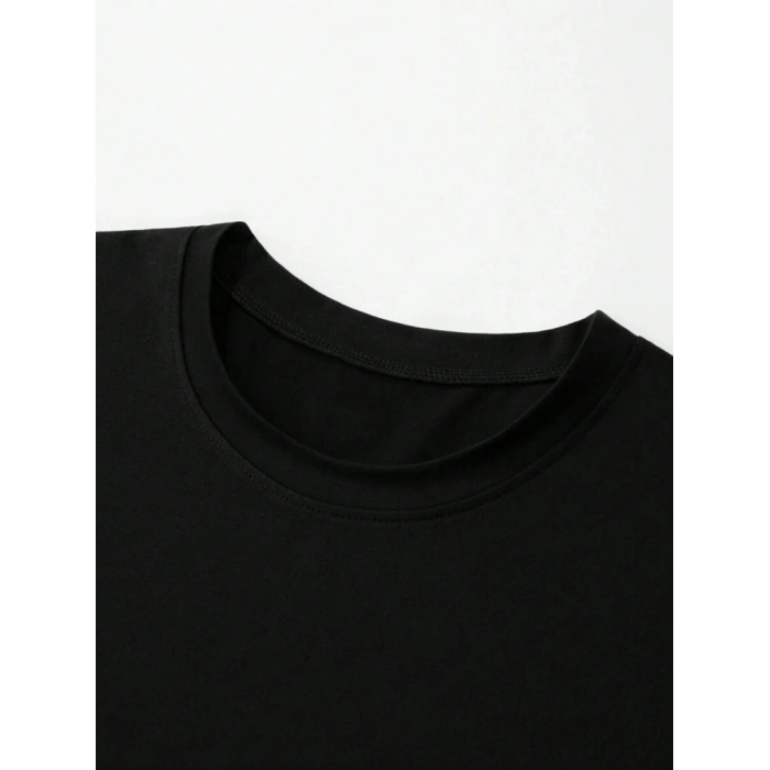 Erkek Sıfır Kol Victory Baskılı Süprem Tişört