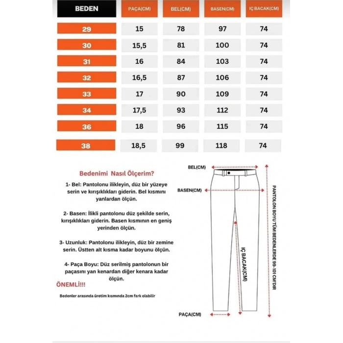 Erkek Slim Fit Likralı Bilek Boy Dilli Kumaş Pantolon