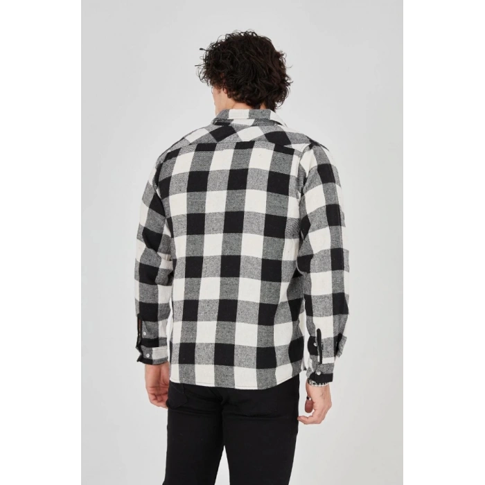 Erkek Uzun Kollu Oduncu Gömlek  iyah