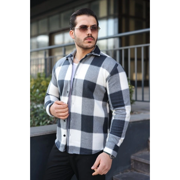 Erkek Uzun Kollu Polar Gömlek