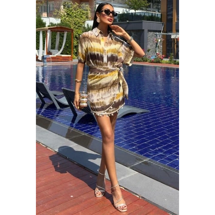 Gömlek Ve Eteği Aksesuarlı Takım 10211