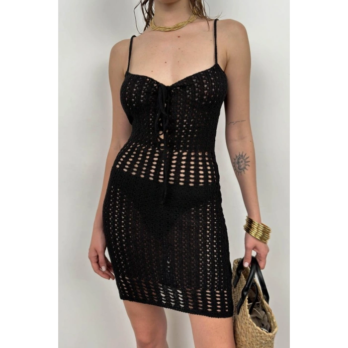 Mini Örgü Elbise