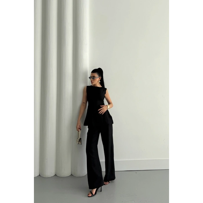 JAKAR KETEN KOLUZ BLUZPANTOLON TK  iyah