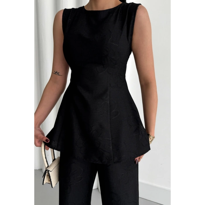 JAKAR KETEN KOLUZ BLUZPANTOLON TK  iyah