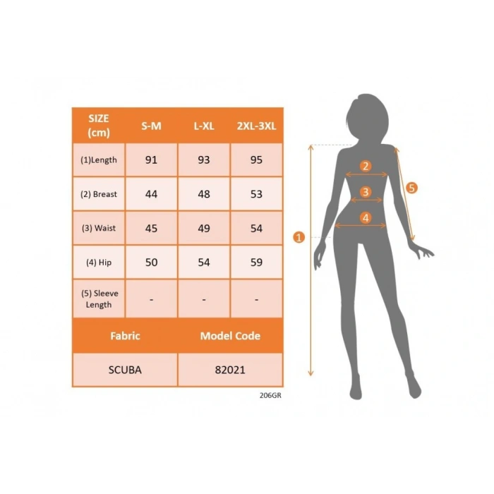 Kadın Balıkçı Yaka Kolsuz Desenli Dalgıç Elbise