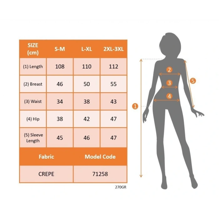 Kadın Fakir Kollu V Yakalı Dantel Detaylı Midi Janjan Krep Elbise