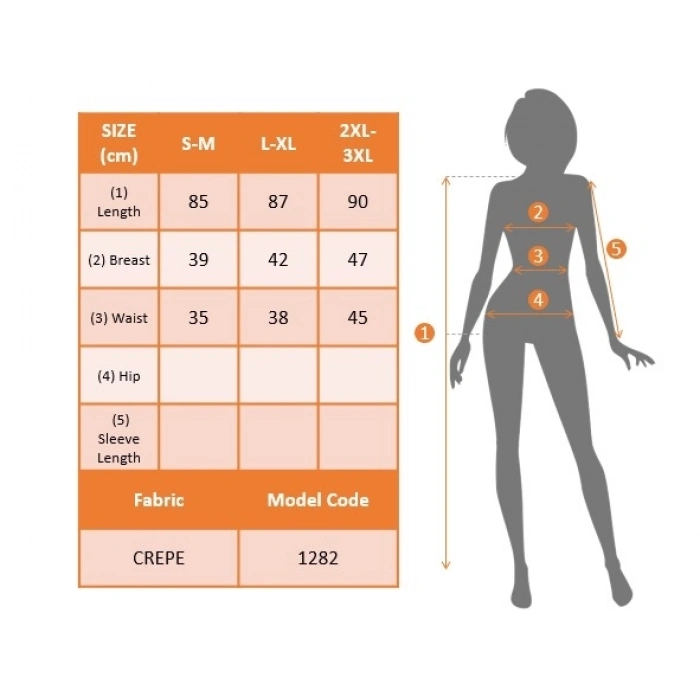 Kadın Kısa Kollu Kruvaze Yaka Papatya Baskılı Krep Elbise