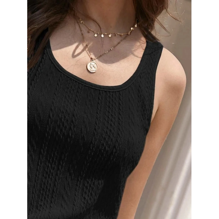 Kadın örgü Detay Triko Bluz