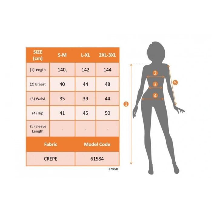 Kadın Tek Omuzdan Açık Damla Detaylı Yırtmaç Detaylı Uzun Janjan Krep Elbise