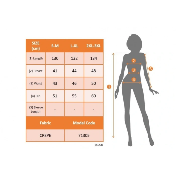 Kadın Tek Omuzdan Askılı Kurdela Detaylı Yırtmaçlı Uzun Janjan Krep Elbise