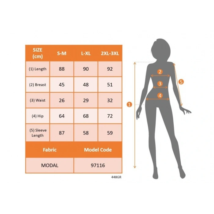 Kadın Uzun Kollu Kruvaze Yakalı Desenli Modal Mini Elbise
