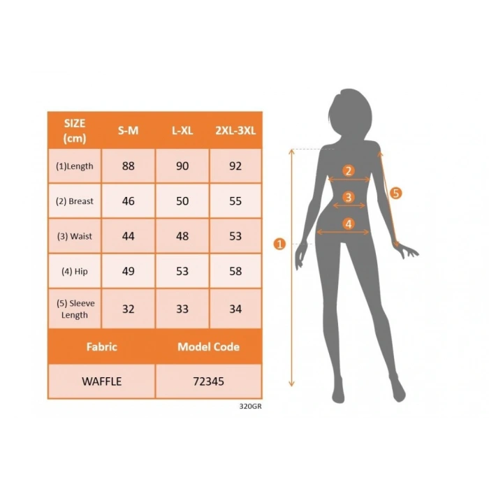 Kadın Uzun Kollu Omuzdan Açık V Dantel Yakalı Mini Waffle Elbise