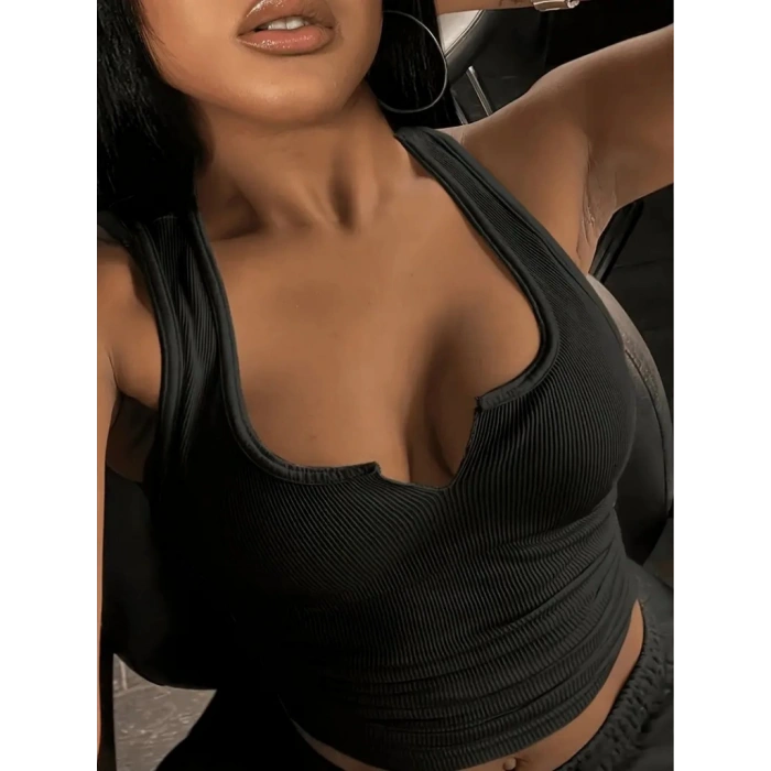 Kadın V Yakalı Kaşkorse Bluz