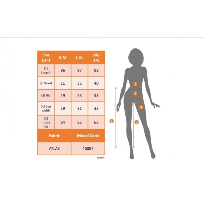 Kadın Yüksek Bel Cepli Atlas Pantolon