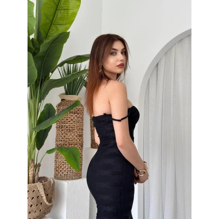 Kalıse İp Askılı Elbise