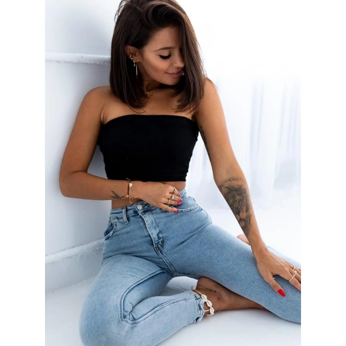 Kaşkorse Kumaş Büstiyer Bluz