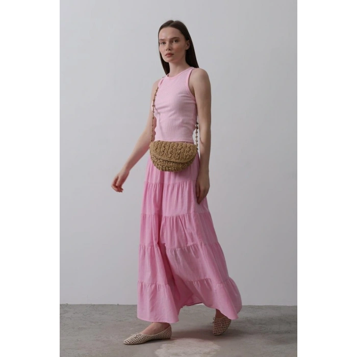 KAT KAT KETEN ETEK  Şeker Pembe