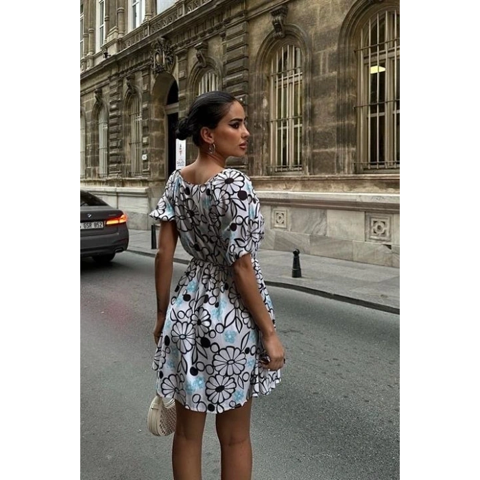 Lindsey Çiçek Desenli Elbise 227610