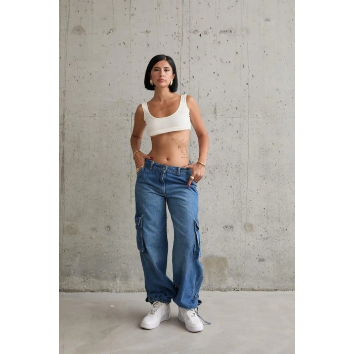 Mavi Yan Cepli Jeans Pantolon