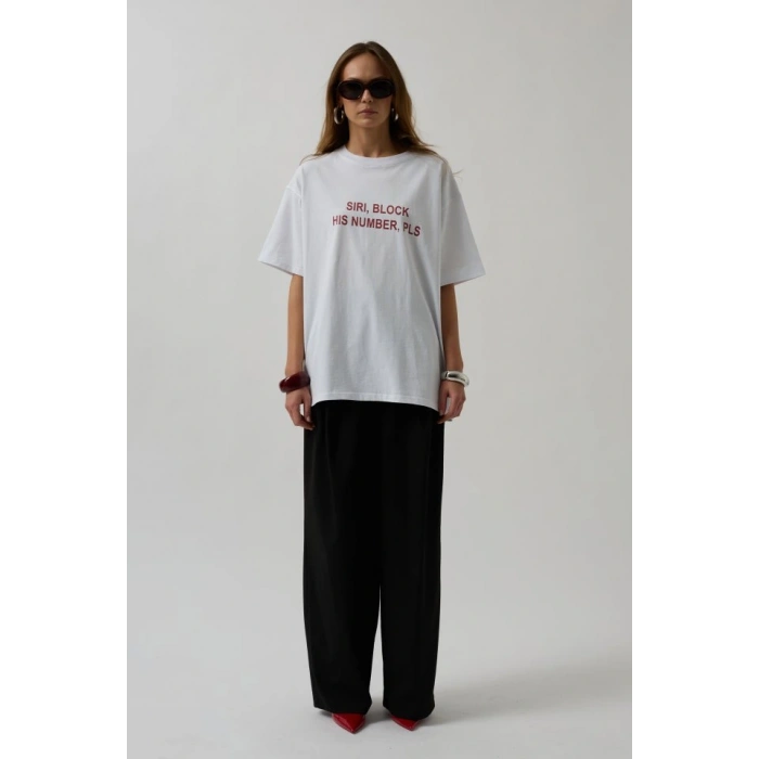 Ön Baskılı Oversize Thirt