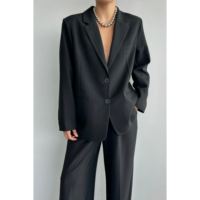 Oversize Ceket  Siyah