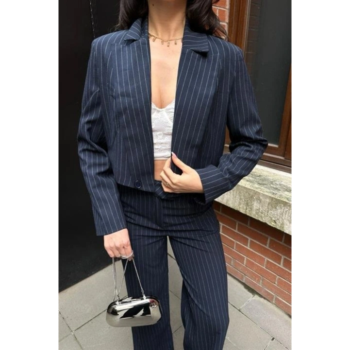 Renata Çizgili Pantolon Takım 956824