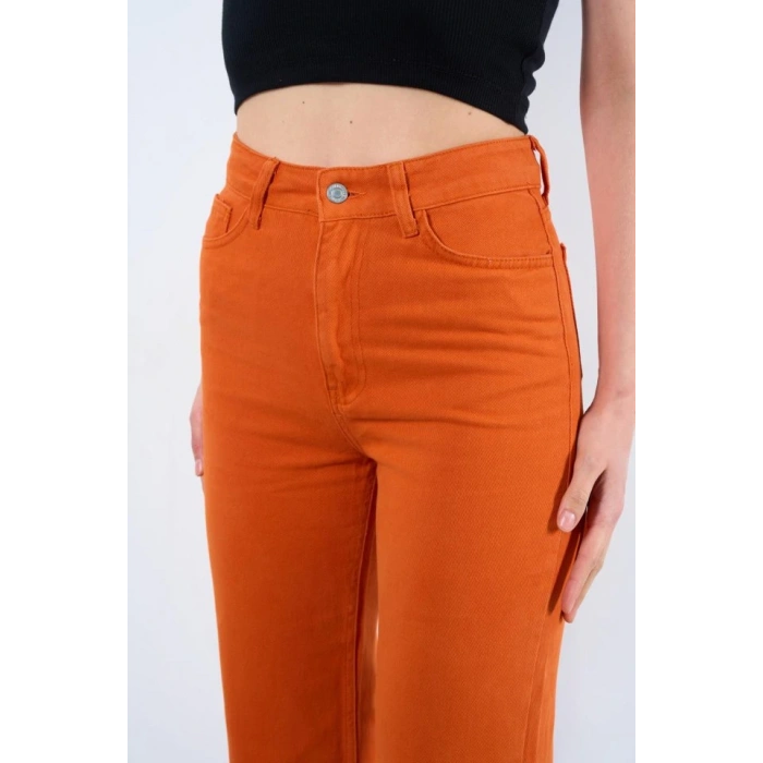 Strong Düz Pantolon  Oranj