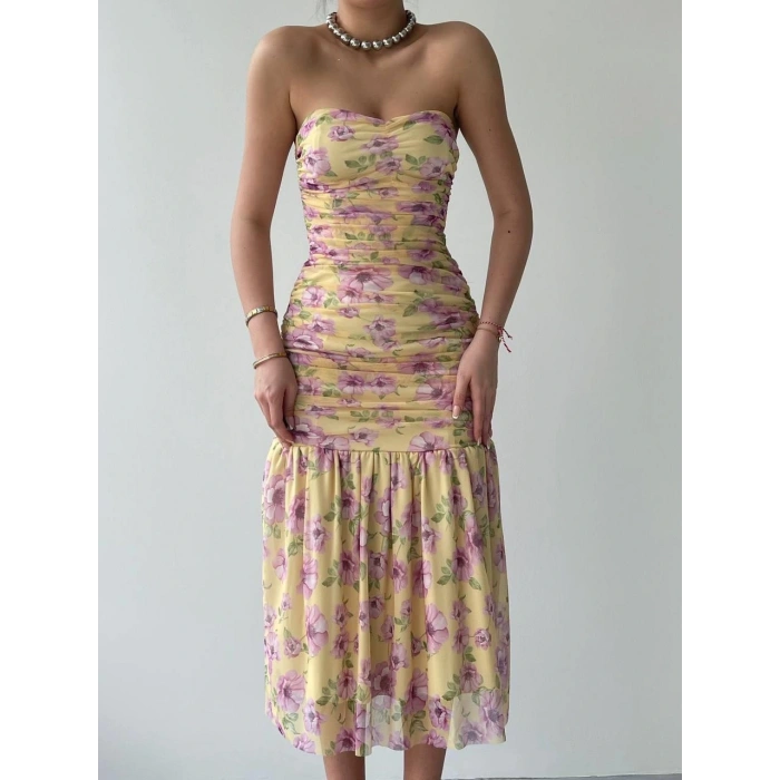 Talia traplez Elbise