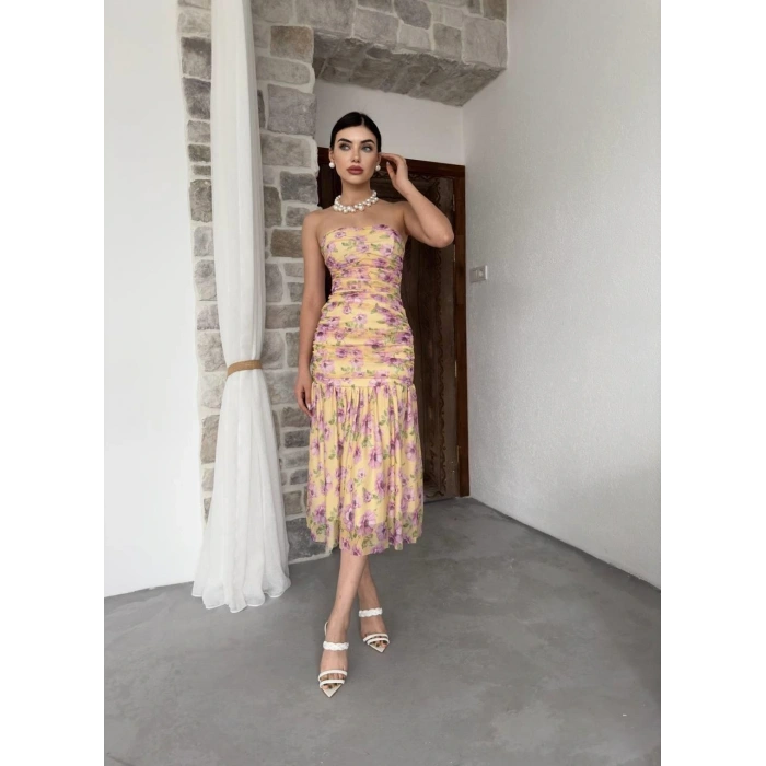 Talia traplez Elbise