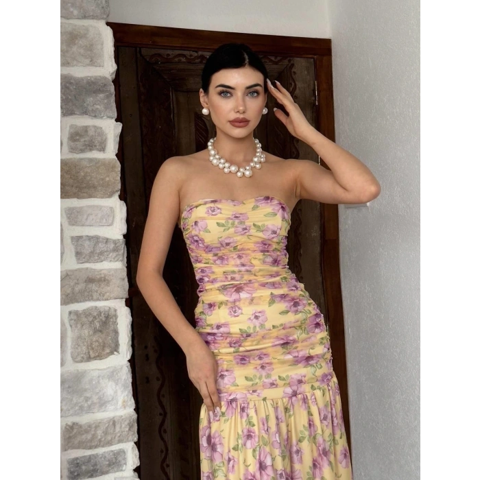 Talia traplez Elbise