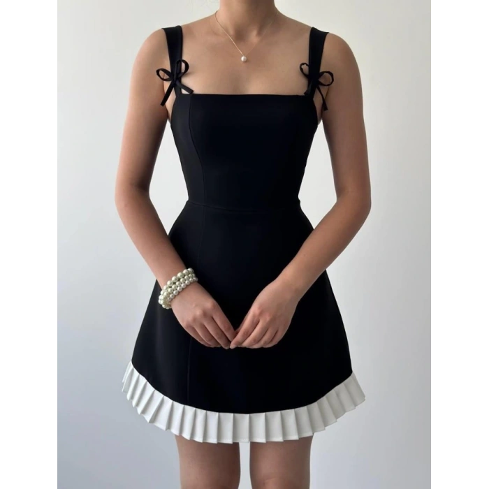 teel Fiyonk Detay Elbise