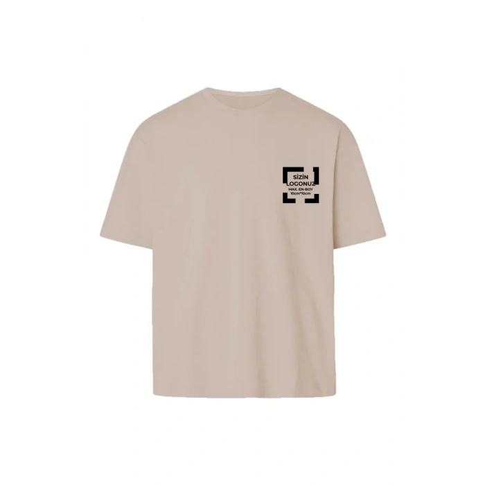 Tişört Tasarla 24/1 Kumaş  Bej