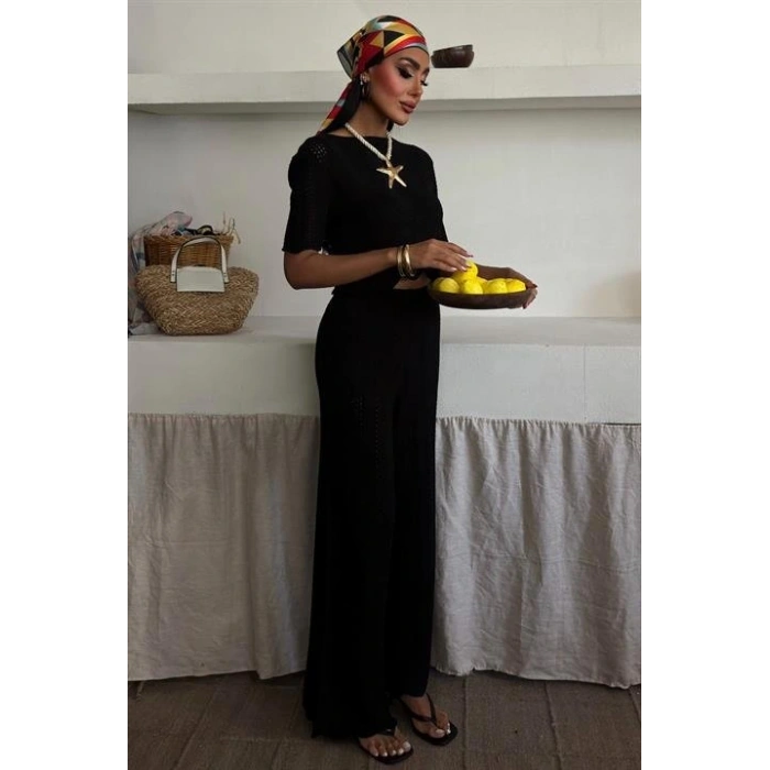 Triko Bluz Pantolon İkili Takım 10084025