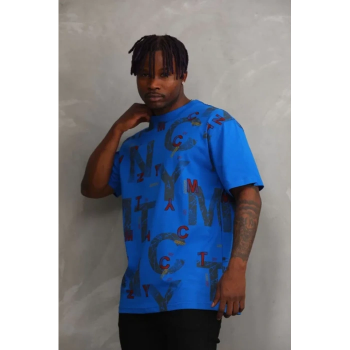 Unisex Baskılı Oversize Thirt  avi