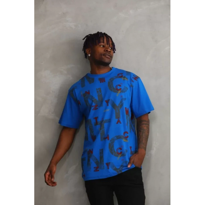 Unisex Baskılı Oversize Thirt  avi