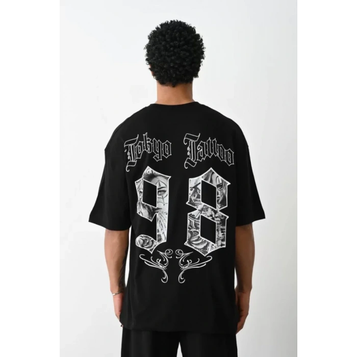 Unisex Baskılı Oversize Thirt  iyah