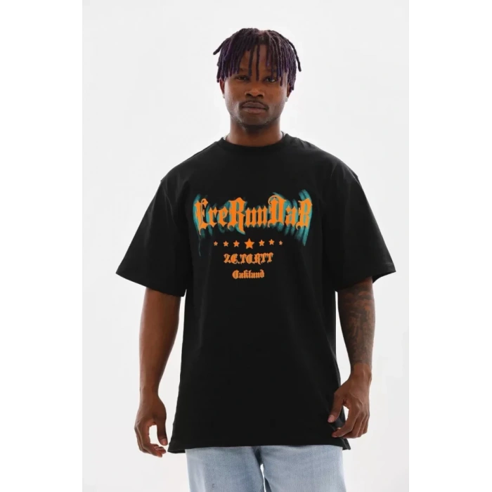 Unisex Baskılı Oversize Thirt  iyah