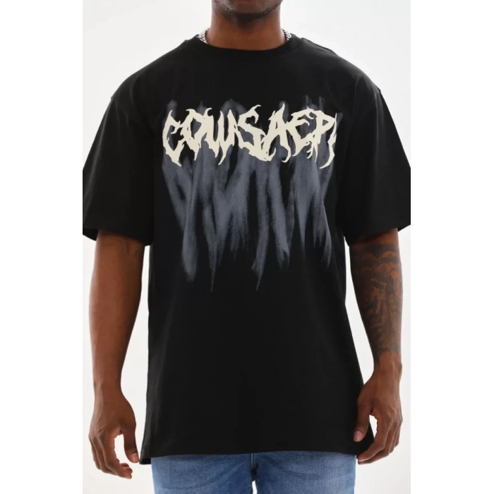 Unisex Baskılı Oversize Thirt  iyah