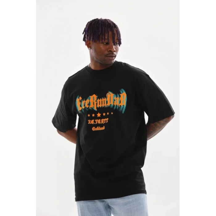 Unisex Baskılı Oversize Thirt  iyah